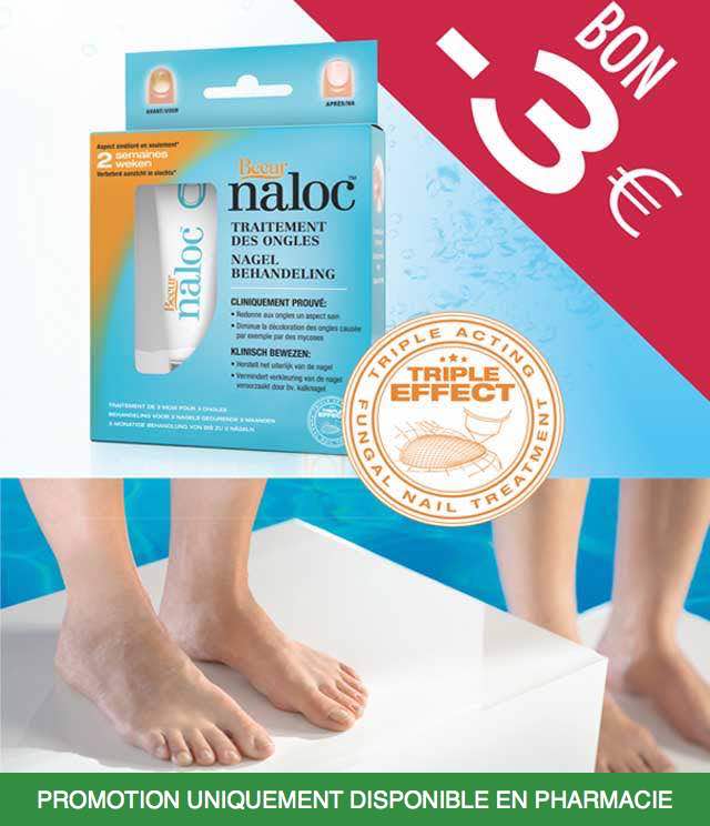 Cashback Naloc - Mycose des ongles 3€ Remboursés sur myShopi