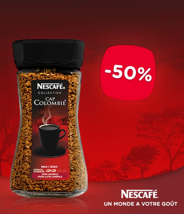 Cashback NESCAFÉ® Cap Colombie® 50% Remboursé sur myShopi