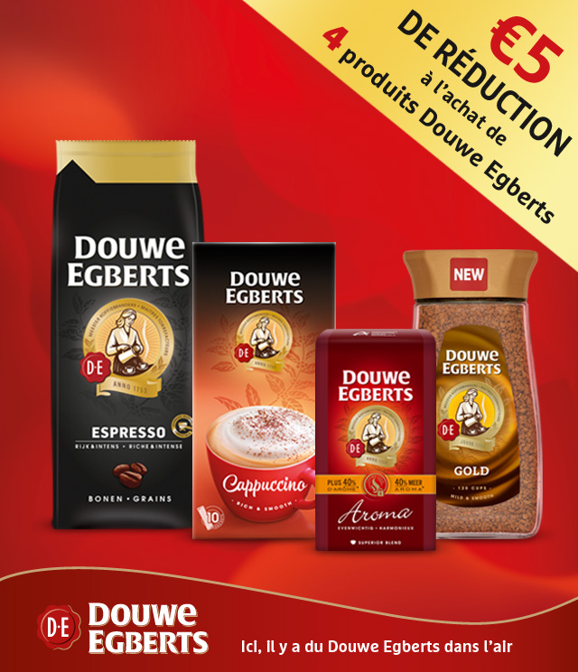 Cashback Action épargne Douwe Egberts 5€ remboursés sur myShopi