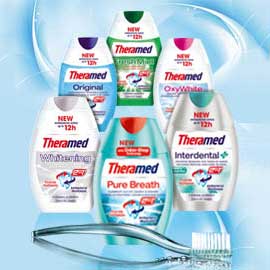 Theramed 2 in 1 tandpasta 1 + 1 Gratis cashback op myShopi