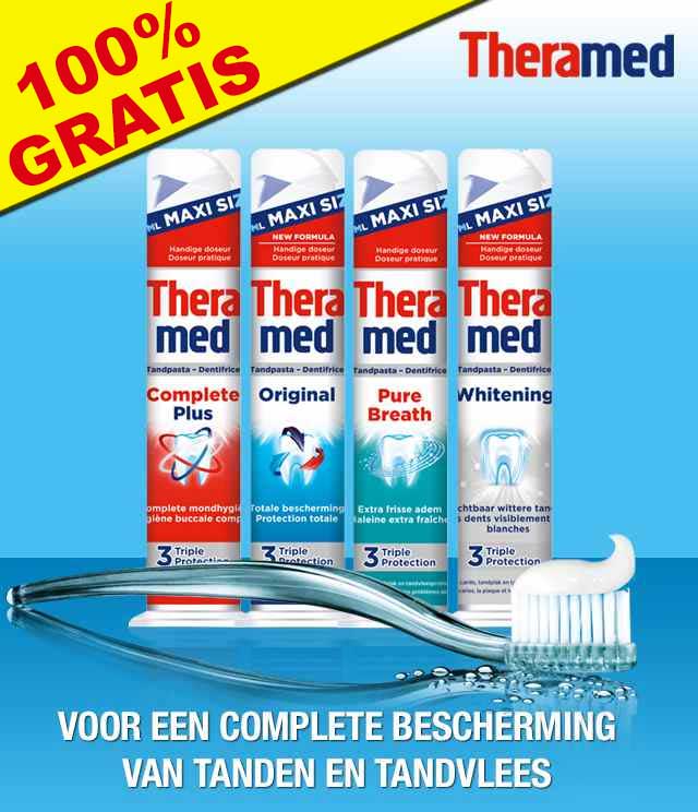 Theramed Tandpasta 100% Terugbetaald cashback op myShopi