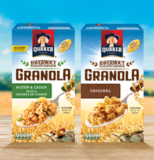 Cashback Quaker Granola 50% Remboursé sur myShopi