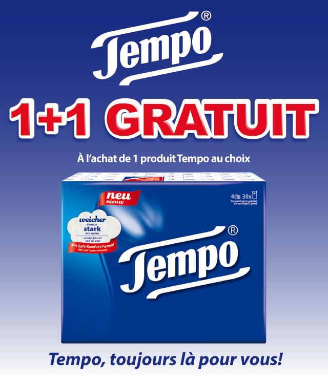 Cashback Tempo mouchoirs 1+1 gratuit sur myShopi