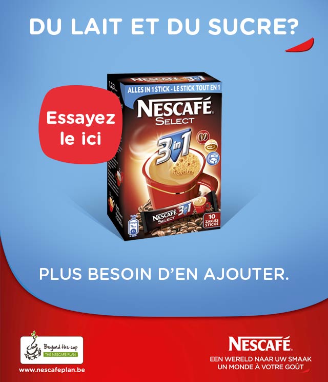 Cashback NESCAFÉ SELECT 3 in 1 50% Remboursé sur myShopi
