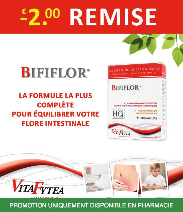 Cashback VitaFytea Bififlor - Flore intestinale 2€ Remboursés sur myShopi