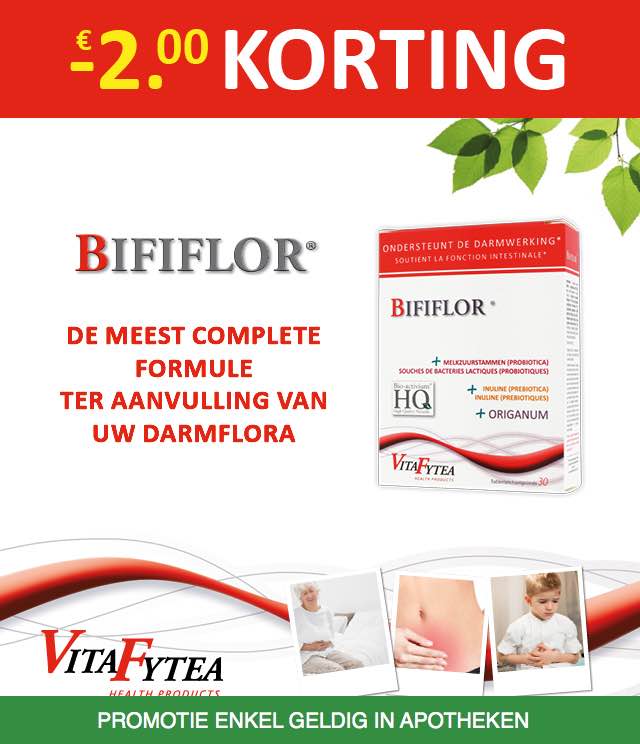VitaFytea Bififlor - Darmflora 2€ Terugbetaald cashback op myShopi