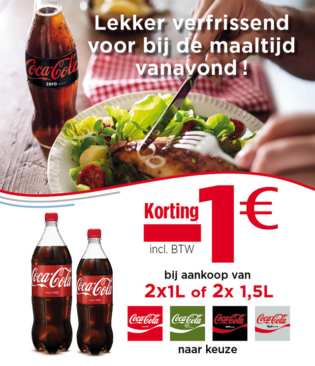 Coca Cola Meal For Tonight 1€ Terugbetaald cashback op myShopi