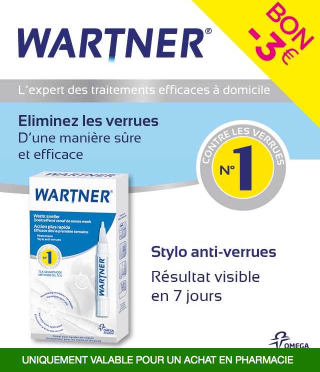 Cashback Wartner - Verrues 3€ Remboursés sur myShopi