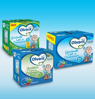 Olvarit groeimelk 2€ of 5€ terugbetaald cashback op myShopi