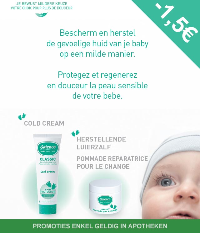 Galenco - Baby Gevoelige huid 1,50€ Terugbetaald cashback op myShopi