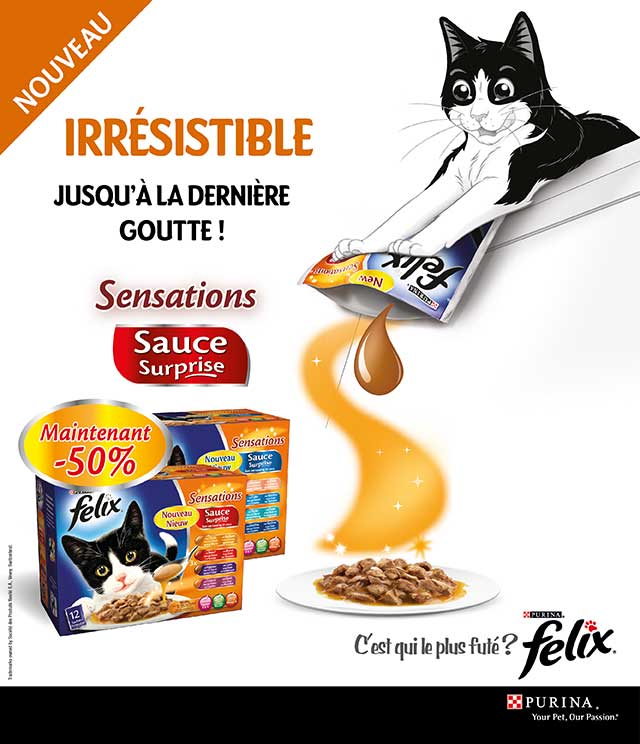 myShopi - Promotion Félix Sensations Sauce Surprise 50% Remboursé