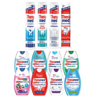 Cashback Theramed Dispenser & Theramed 2en1 100% Remboursés sur myShopi
