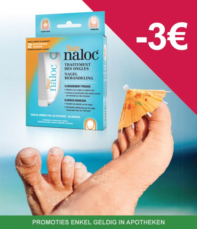 Naloc - Schimmelnagel 3€ Terugbetaald cashback op myShopi