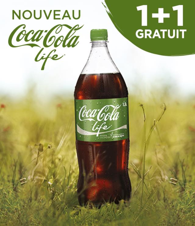 Cashback Coca-Cola Life 1+1 Gratuit sur myShopi