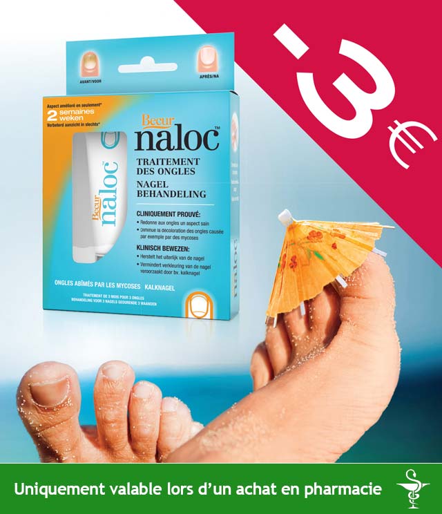 Cashback Naloc - Mycose des ongles 3€ Remboursés sur myShopi