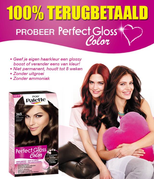 Perfect Gloss Color 100% Terugbetaald cashback op myShopi