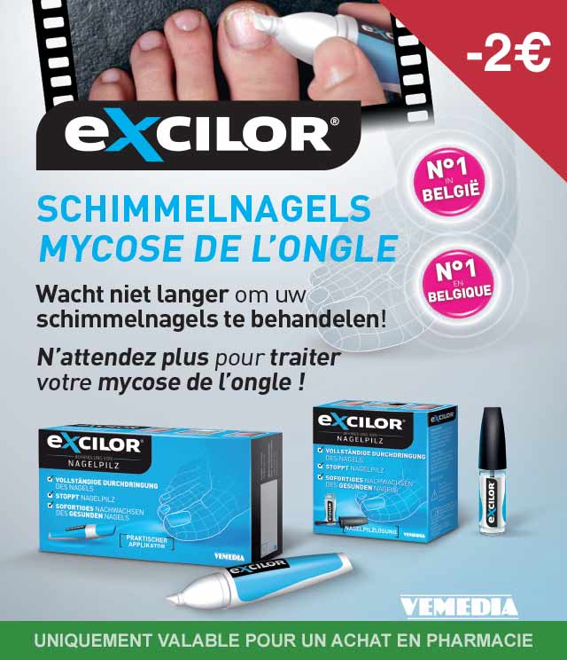 Cashback Excilor - Mycose des ongles 2€ Remboursés sur myShopi