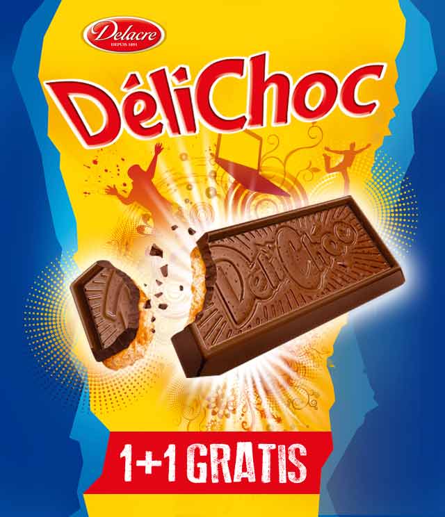 Délichoc 1 + 1 Gratis cashback op myShopi