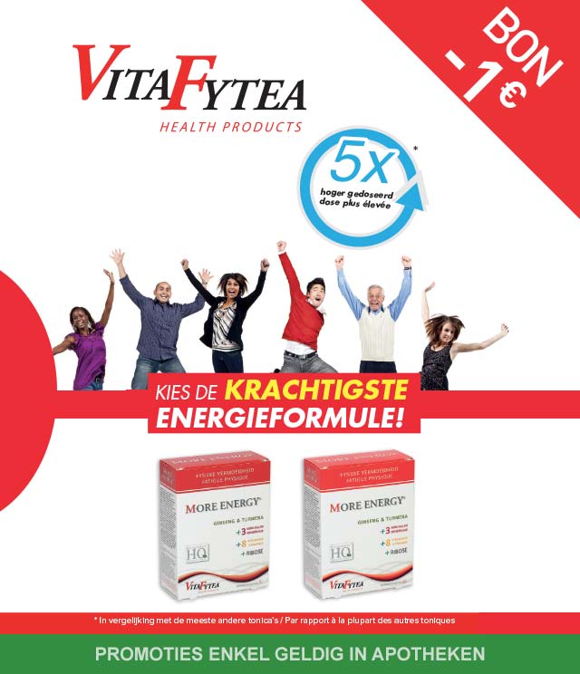 VitaFytea - Fysieke vermoeidheid 1€ Terugbetaald cashback op myShopi