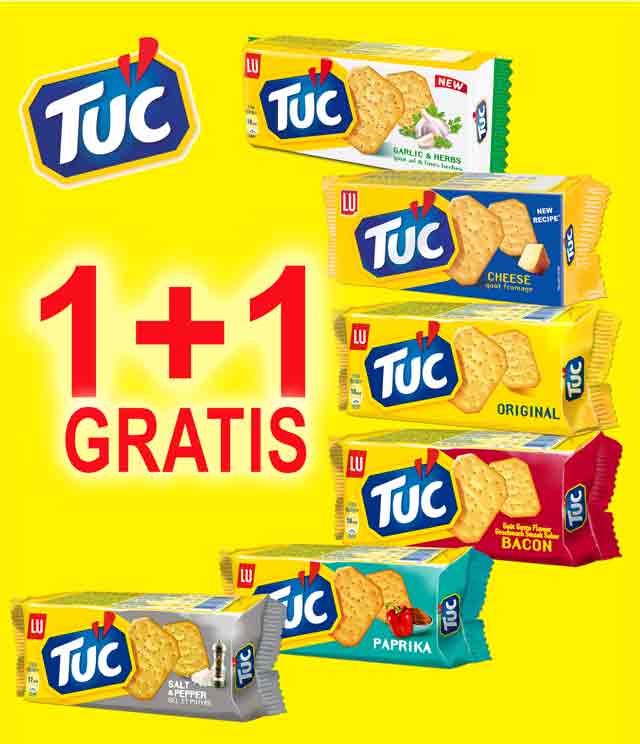 Cashback Tuc Crackers 1 + 1 Gratuit sur myShopi