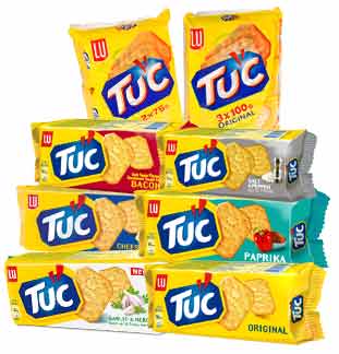 Tuc Crackers 1 + 1 Gratis cashback op myShopi
