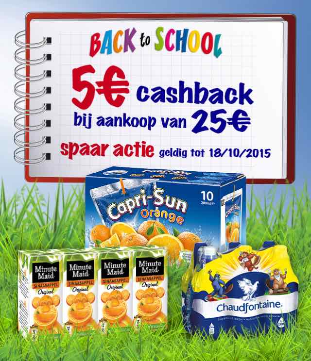 Danone Spaaractie 5€ Terugbetaald cashback op myShopi