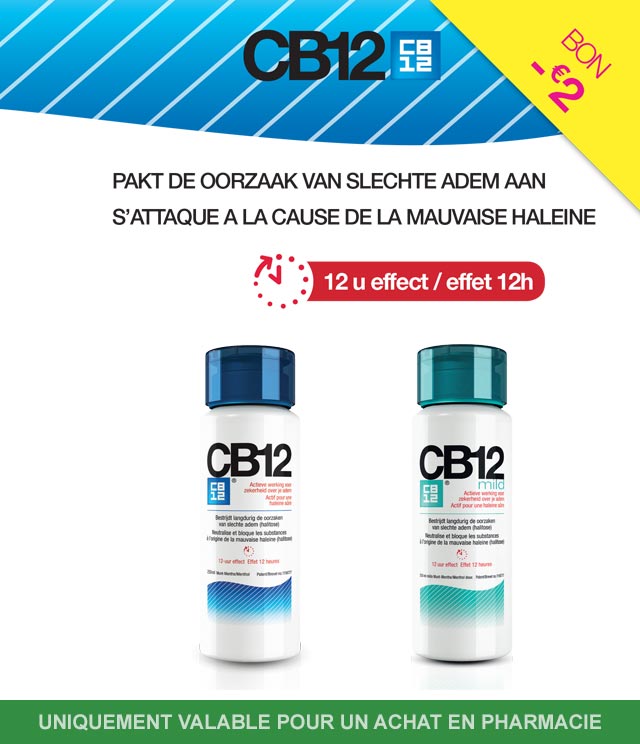 Cashback CB12 - Mauvaise haleine 2€ Remboursés sur myShopi