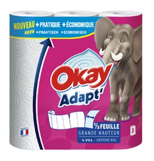 Okay Adapt' Keukenrol 100% Terugbetaald cashback op myShopi