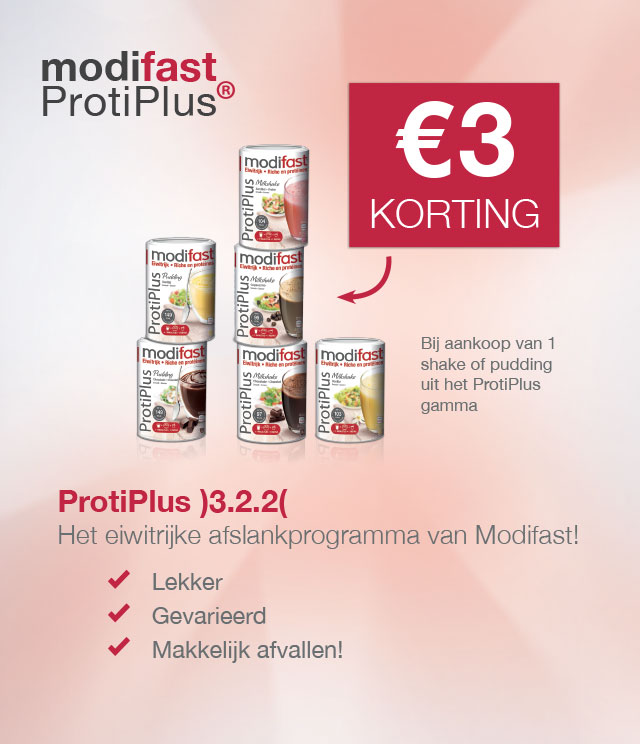 Modifast ProtiPlus 3€ Terugbetaald cashback op myShopi