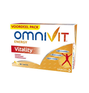 Cashback Omnivit vitalité €3 Remboursés sur myShopi