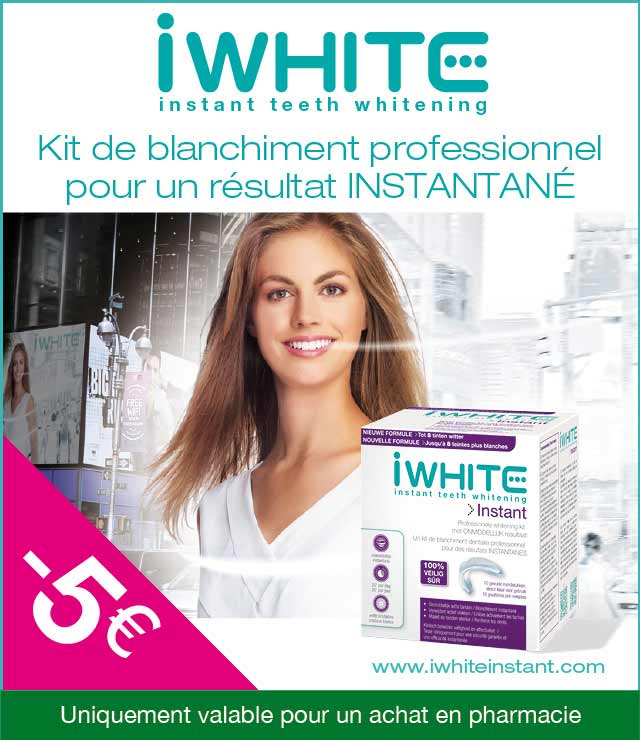 Cashback iWhite Instant kit 5€ Remboursés sur myShopi