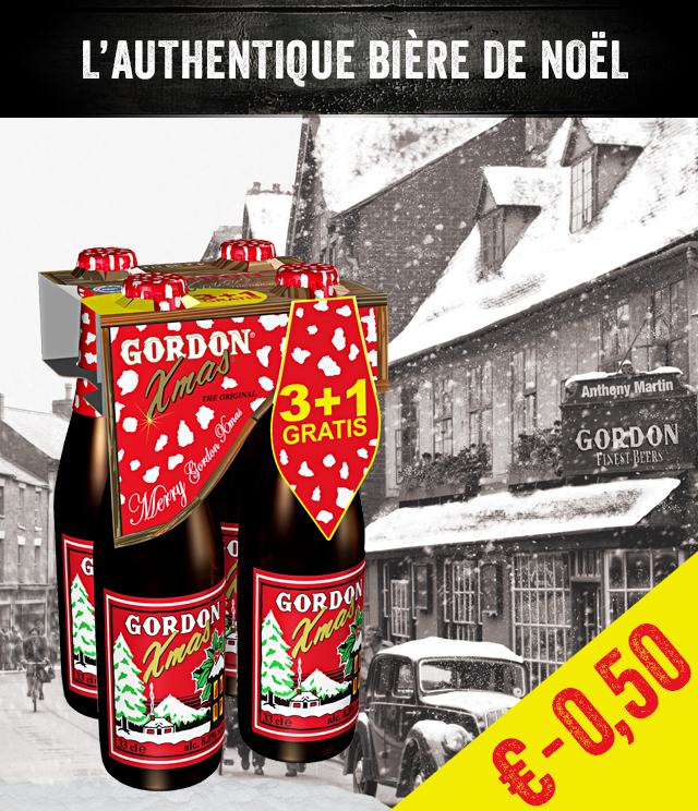 Cashback Gordon Xmas €0,50 Remboursé sur myShopi