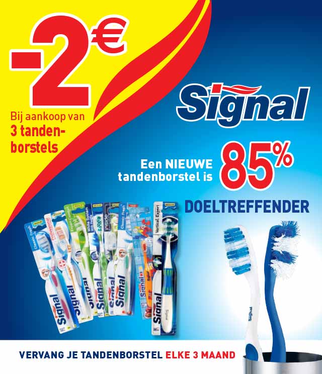 Signal Tandenborstel 2€ Terugbetaald cashback op myShopi