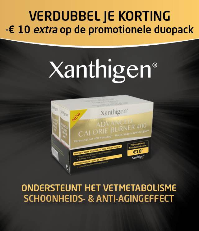 Xanthigen - Schoonheids- & anti-agingeffect 10€ Terugbetaald cashback op myShopi