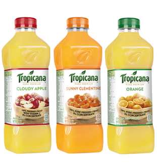 Tropicana 850ml 1 + 1 Gratis cashback op myShopi