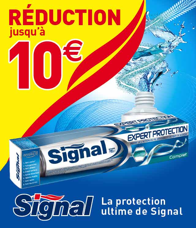 Cashback Signal Expert Protection -2 / 5 / 10 € sur myShopi