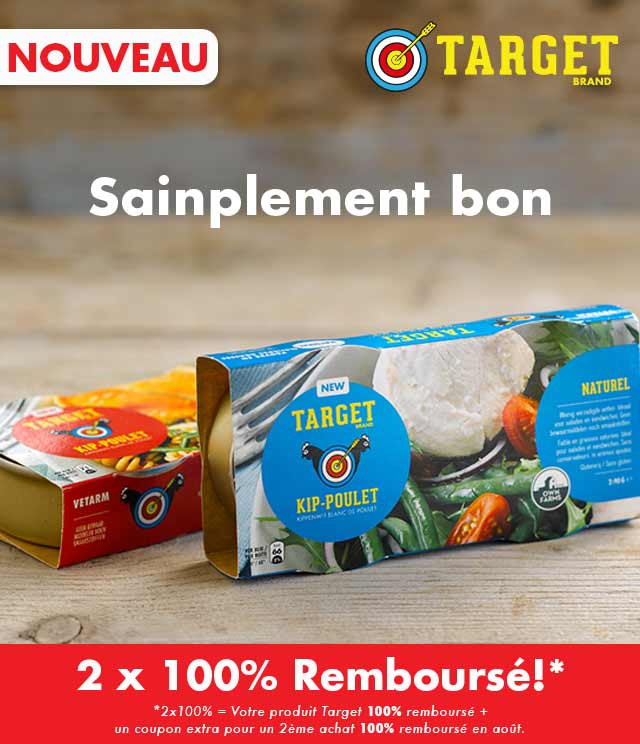 Cashback Target Poulet 2x100% Remboursé sur myShopi
