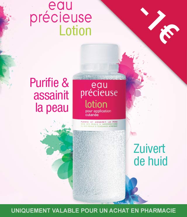 Cashback Eau Précieuse 1€ Remboursé sur myShopi