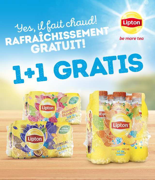 Cashback Lipton Ice Tea 1+1 Gratuit sur myShopi
