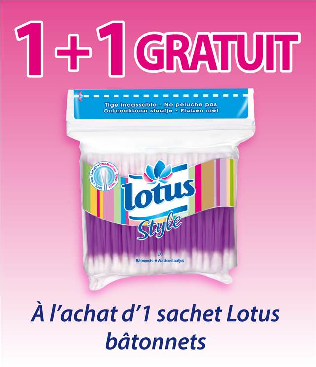 Cashback Lotus bâtonnets 1 + 1 Gratuit sur myShopi