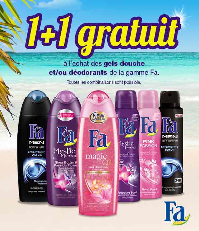 Cashback Fa 1+1 Gratuit sur myShopi