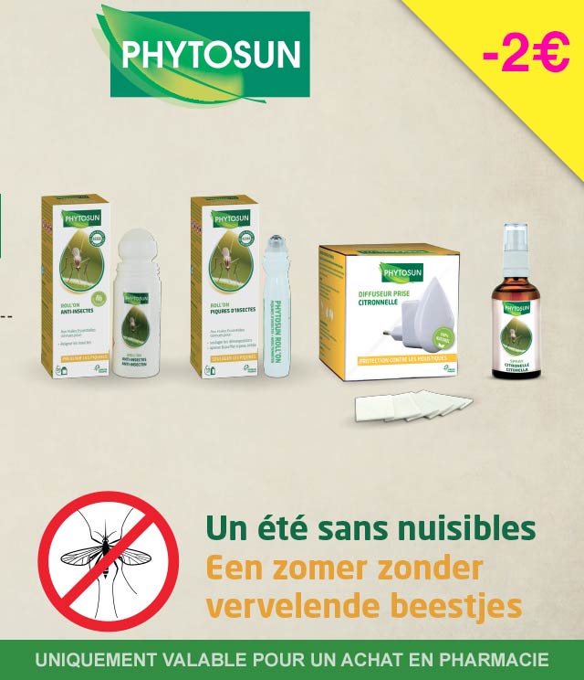 Cashback Phytosun - Anti-insectes 2€ Remboursés sur myShopi