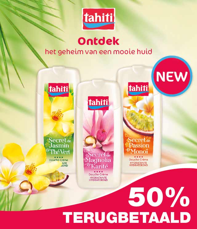 Tahiti Secret 50% Terugbetaald cashback op myShopi