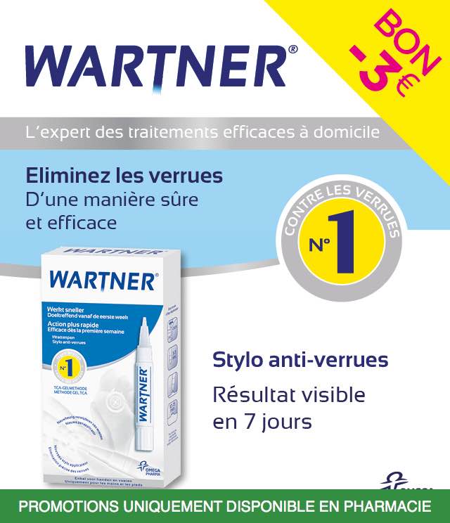 Cashback Wartner - Verrues 3€ Remboursés sur myShopi