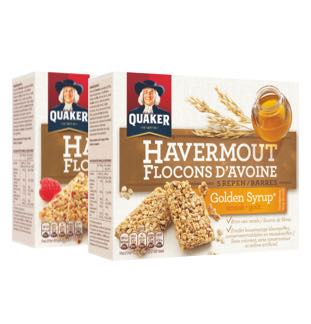 Cashback Quaker Barres aux flocons d'avoine 0,50€ Remboursé sur myShopi
