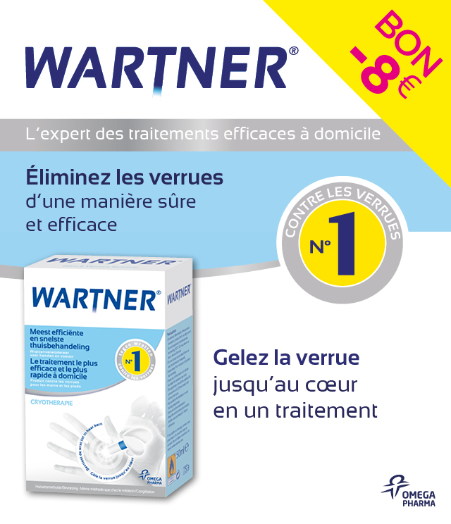 Cashback Wartner Cryotherapie 8€ Remboursés sur myShopi