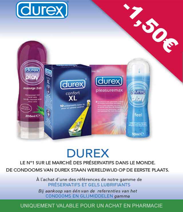 Cashback Durex Préservatifs et Gels lubrifiants 1,50€ Remboursé sur myShopi