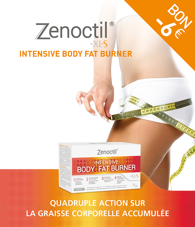Cashback Zenoctil Intensive Body Fat Burner 6€ Remboursés sur myShopi