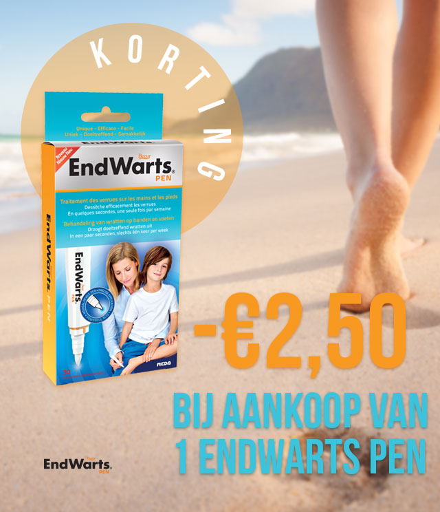 EndWarts Wratten 2,5€ Terugbetaald cashback op myShopi