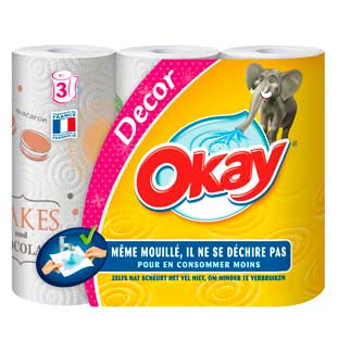 Okay keukenpapier 1+1 Gratis cashback op myShopi